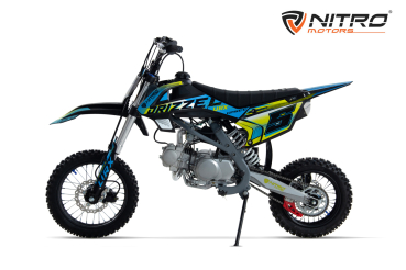 Preview: NITRO MOTORS 125cc Kinder Dirtbike Drizzel URX 14/12 4-Gang